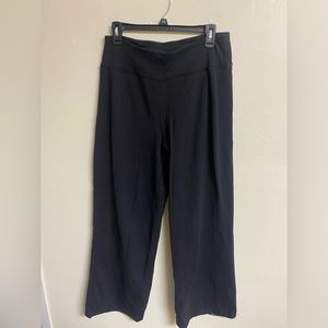 lululemon athletica Black Wide-Leg Pants
